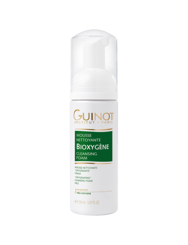 Mousse Nettoyante Bioxygène Guinot 150 ml | Évasion Beauté