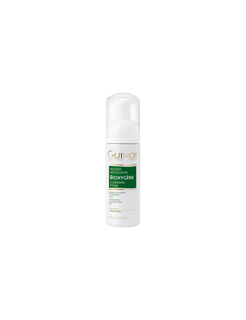 Mousse Nettoyante Bioxygène Guinot 150 ml | Évasion Beauté